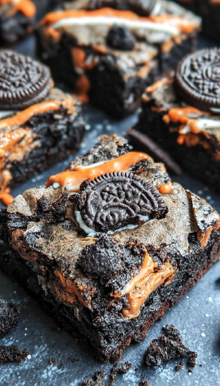 Halloween Oreo Brownies 40 Halloween Oreo Brownies