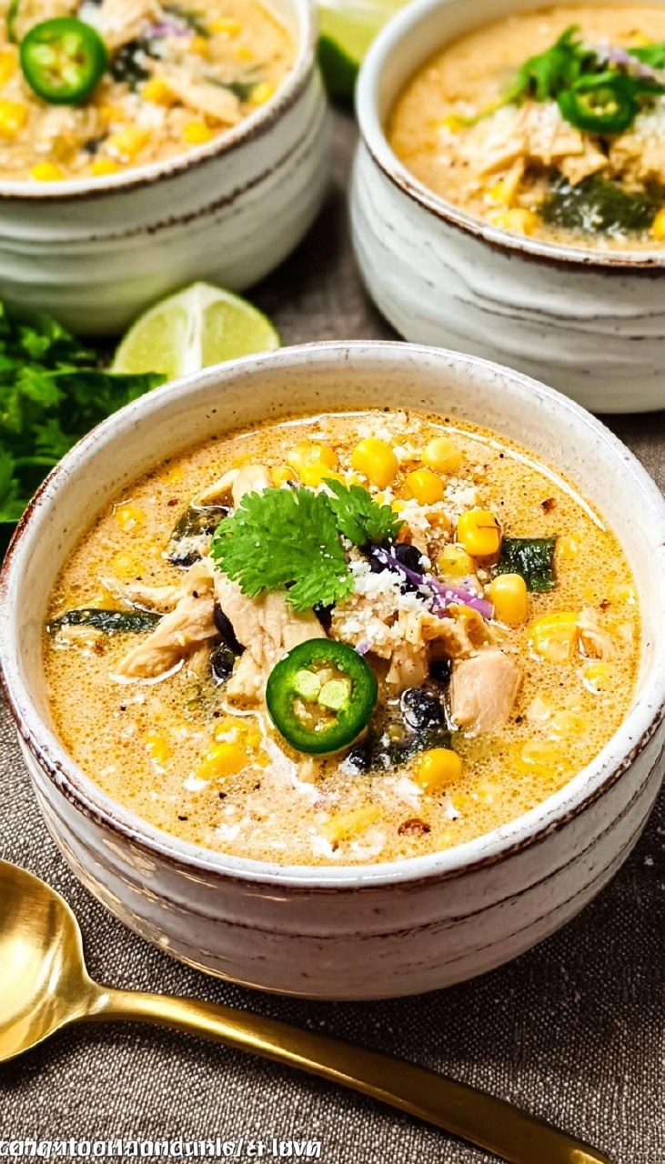 Mexican Street Corn White Chicken Chili (Tex-Mex Style) 175 Mexican Street Corn White Chicken Chili (Tex-Mex Style)