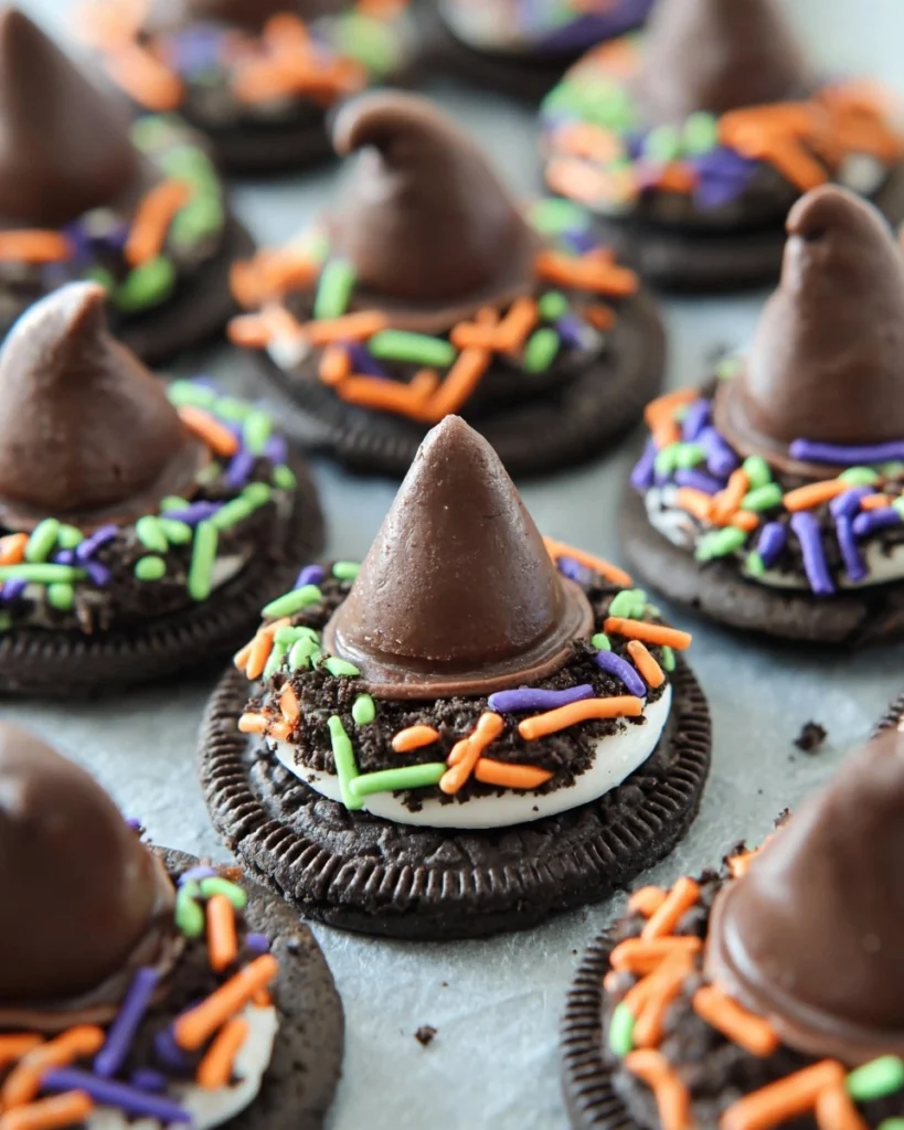 Oreo-Witch-Hat-Cookies-Recipe