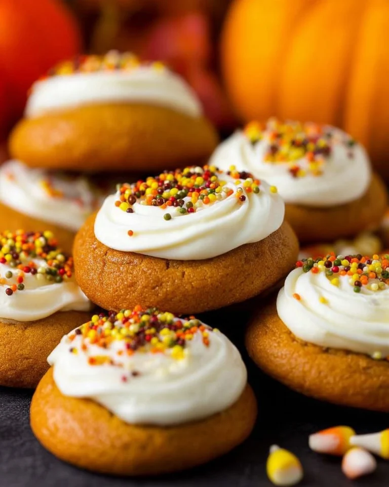 Pumpkin-Cookies-with-Cream-Cheese-Frosting-Recipe