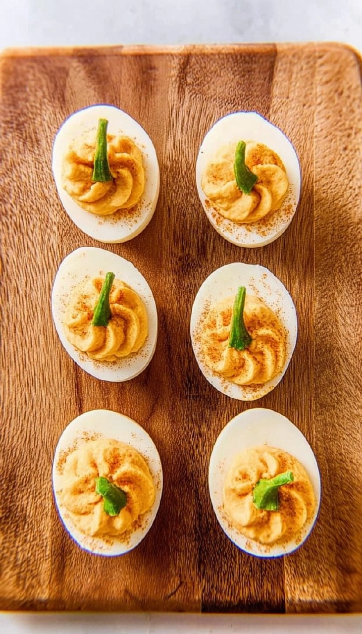 Pumpkin Deviled Eggs 95 Pumpkin Deviled Eggs