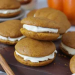 Pumpkin-Whoopie-Pies-with-Cream-Cheese-Filling-Recipe