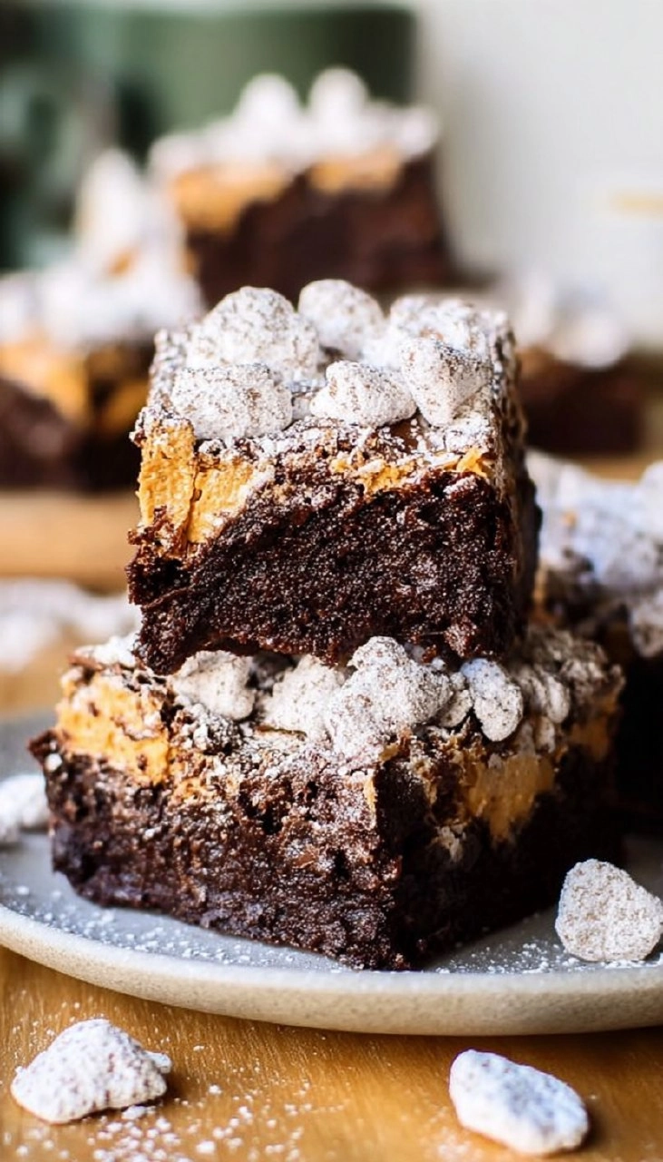 Puppy Chow Brownies 130 Puppy Chow Brownies