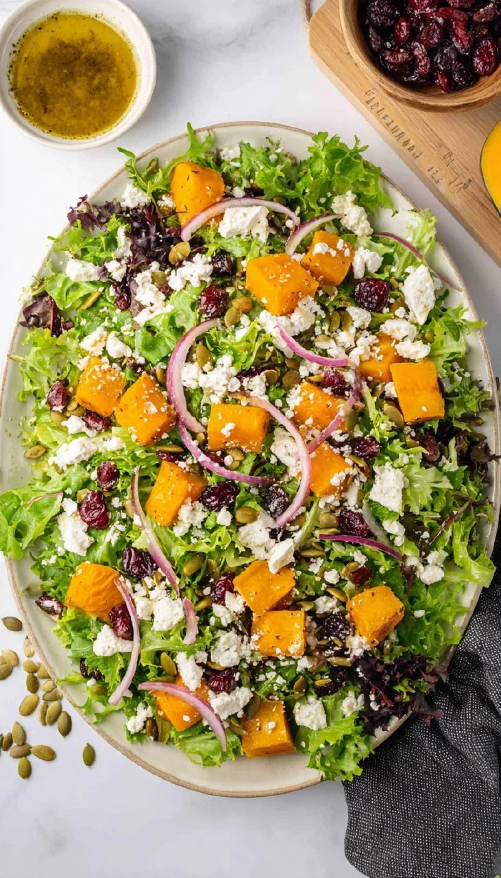 Butternut Squash and Feta Salad 130 Butternut Squash and Feta Salad
