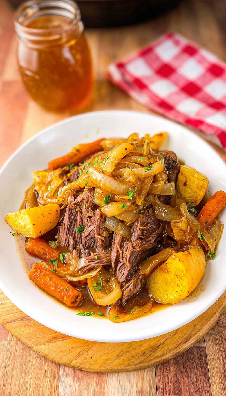 Crockpot French Onion Pot Roast 85 Crockpot French Onion Pot Roast